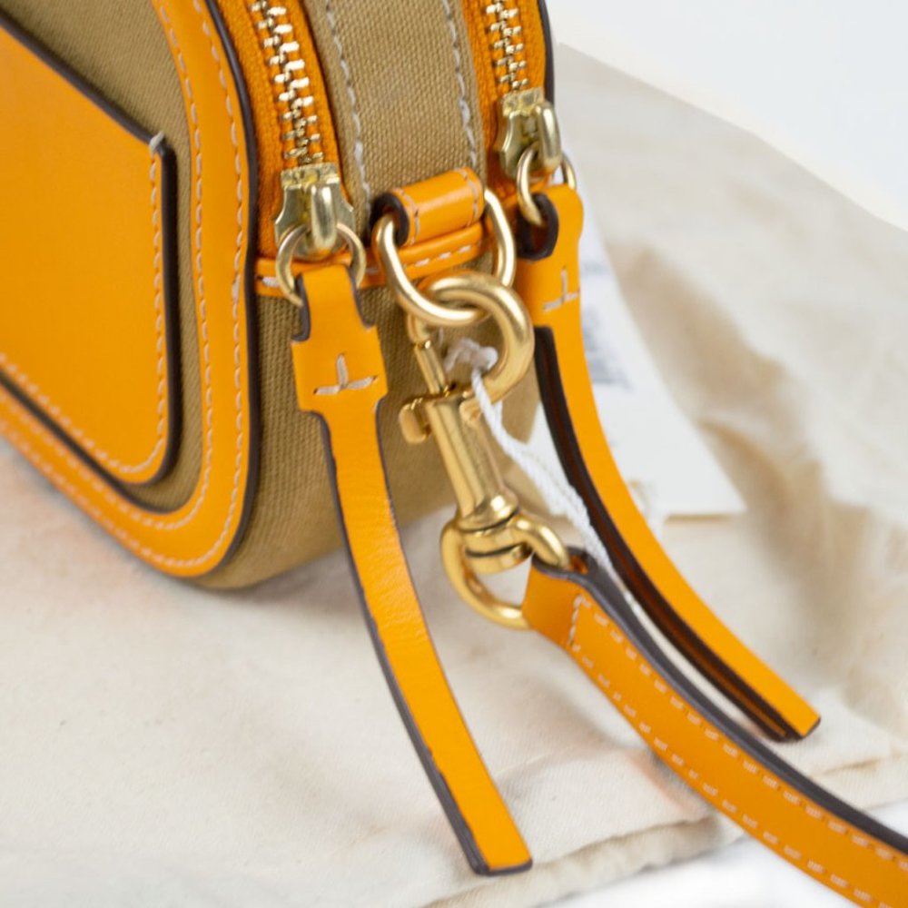 TORY BURCH Mini Miller Cotton Canvas Crossbody Bag - Picture 9 of 11